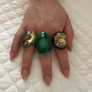 Cristal Murano Ring